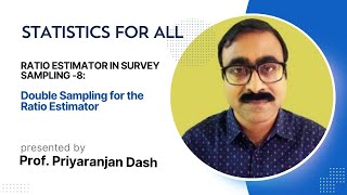 DOUBLE SAMPLING OR TWOPHASE SAMPLING FOR RATIO ESTIMATOR [upl. by Ojok]