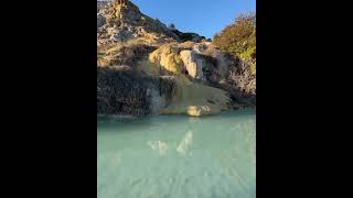 3 beautiful hot springs in Tuscany Italy travel beautifuldestinati beach [upl. by Junko]