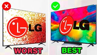 LG TVs Classified from WORST TO BEST 🏆 RANKING [upl. by Airdua]