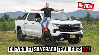 Chevrolet Silverado Trail Boss Z71 🔥 ¿La mejor PickUp Full Size 🔥 Prueba  Reseña 4K [upl. by Reginauld]