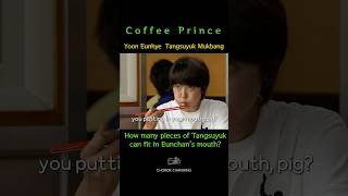 How many Tangsuyuk do you have in your mouth  Coffee Prince 한국드라마먹방 [upl. by Releyks]