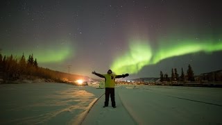 Aurora Boreal com Marco Brotto [upl. by Yllaw]