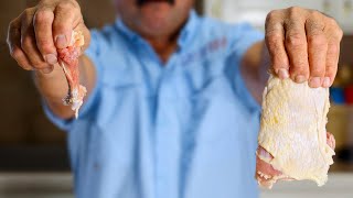 Debone Chicken Thighs Why You Should and Howto [upl. by Htnnek]