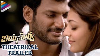 Jayasurya Movie Theatrical Trailer  Vishal  Kajal Aggarwal  Telugu Filmnagar [upl. by Fishman]