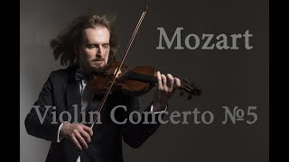 WAMozart  Violin concerto №5 quotTurkishquot Sergey Pospelov  violin Moscow Chamber Orchestra [upl. by Aynot218]