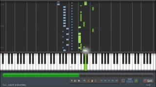 Beethoven Moonlight Sonata 3rd Movement Piano Tutorial 100 Synthesia [upl. by Loseff]