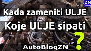 Kada zameniti ULJE i KOJE sipati [upl. by Branen466]