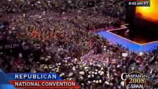 CSPAN Vice Presidential Candidate Gov Sarah Palin AK Full Speech at the RNC [upl. by Rebeh]