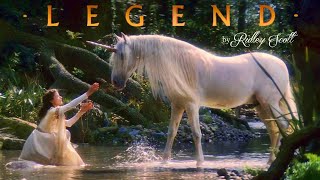 LEGEND 1985 The Ridley Scotts Fairy Tale  Lily meets the Unicorns [upl. by Streetman607]