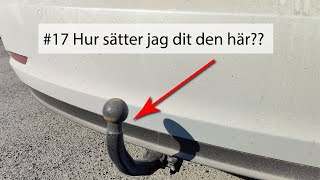 17 Dragkrok på Tesla Model 3 [upl. by Ledeen]