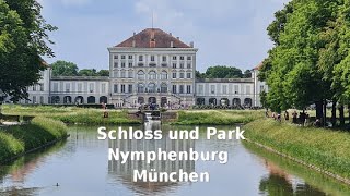 Schloss Nymphenburg mit dem Schlosspark Nymphenburg München Rundgang Nymphenburger Schlosspark [upl. by Lunneta181]