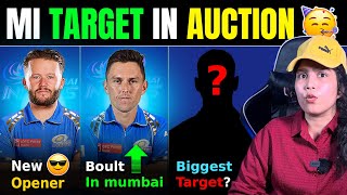 Mumbai Indians Will Target These 9 Players in IPL 2025 Action🔥 Mi Target Players 2025 Mi Retained😎 [upl. by Gaskin]