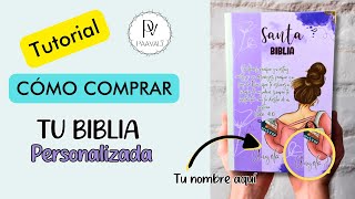 Biblia Personalizada  Cómo comprar en Paavali [upl. by Medlin]