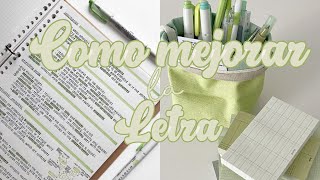 COMO MEJORAR LA LETRA Y ORTOGRAFÍA ✍️📝 [upl. by Aliber]