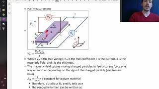 Hall measurement to determine carrier type and concentration [upl. by Cleodel]