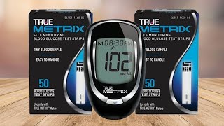 True Metrix Self Monitoring Blood Glucose Meter Review [upl. by Marriott]