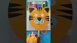 Diy Animal Face mask  DIY Craft  shorts diy craft art [upl. by Acilef]