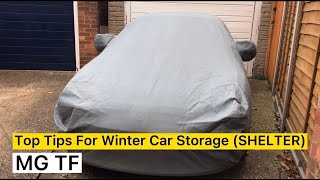 Top Tips For Winter Car Storage SHELTER [upl. by Ross]