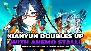 Xianyun doubles up Anemo stall in Genius Invokation TCG [upl. by Ainet220]