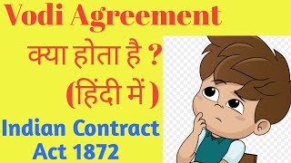 Void Agreement In hindi Indian Contact Act 1872 [upl. by Analad]