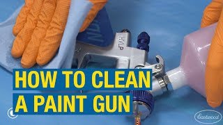 How to Clean a Paint Gun Using Paint Gun amp Equipment Cleaner  Eastwood [upl. by Eelinej834]