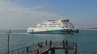 Wightlink Victoria of Wight sailing into Portsmouth [upl. by Abercromby]