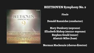 BEETHOVEN Symphony No 9  finale Runnicles [upl. by Nirahs]