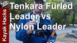 Tenkara Line Setup Furled Leader vs Tapered Nylon Leader for Fly Fishing Review [upl. by Takeshi]