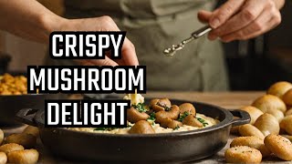 Crispy Beer Batter Mushrooms in Minutes [upl. by Mehcanem]