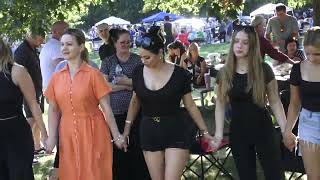 💚Kozaracki Piknik Chicago 2024 amp kolo 02  4K by Bosanski Adetilivedancevideovlogfunnyvlog [upl. by Alikat]