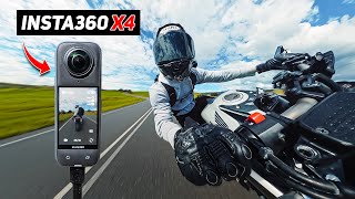 Motovlogging With The NEW Insta360 X4  8K 360 Camera [upl. by Decato463]