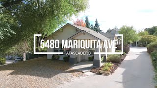 5480 Mariquita Ave Atascadero CA 93422 BRANDED [upl. by Ennovyhc]