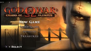 SEUMUR HIDUP BARU KALI INI MAIN GOD OF WAR  GAME PSP SANTAI GOD OF WAR CHAINS OF OLYMPUS [upl. by Enahsal]