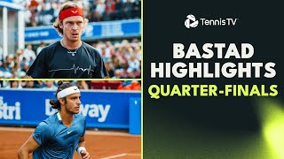 Rublev vs Zverev Ruud Musetti amp Cerundolo Feature  Bastad 2023 Highlights QuarterFinals [upl. by Adnarem]