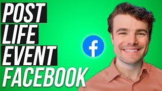 How to Post a Facebook Life Event on Your Feed [upl. by Olnton124]