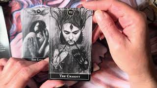 Nigredo Tarot Unboxing and Flip Through [upl. by Yrrol402]