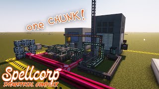 Building a compact Mekanism Fission Reactor and Turbine in All the Mods 8 [upl. by Intihw]