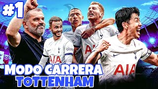 COMIENZA EL NUEVO LEGADO DE LOS SPURS  FC 24 Modo Carrera Tottenham 1 [upl. by Sall422]