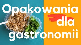 Opakowania dla gastronomii 2021 r [upl. by Aara11]