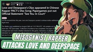 He wrote a DISS TRACK Attacking Otome Games  Love and Deepspace [upl. by Itnavart445]