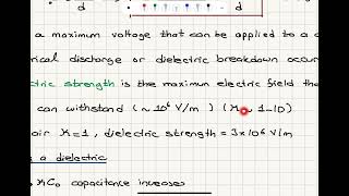 Week 413 Dielectrics [upl. by Oguh]