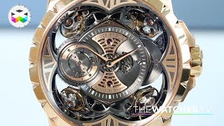 Roger Dubuis Excalibur Quatuor astounding 4 balance wheels timepiece [upl. by Gennie]