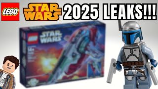 NEW LEGO STAR WARS 2025 LEAKS  UCS JANGO FETTS SLAVE 1 [upl. by Nerol]