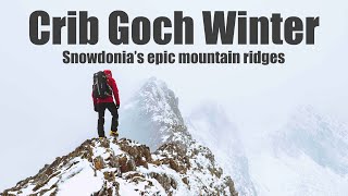 Snowdonias Epic Mountain Ridges  Crib Goch winter traverse [upl. by Yaeger629]