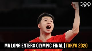 Ma Longs 🇨🇳 brilliant winner 🏓  Tokyo2020 Highlights [upl. by Casmey958]