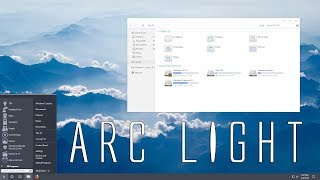 Windows 10 Theme  ARC Light [upl. by Hofstetter]