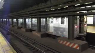 NYC Subway R68 DTrain Arriving at 125th St [upl. by Bonine44]