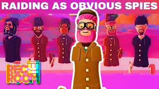 Raiding as Obvious Spies  Rec Room Military Trolling [upl. by Naellij]