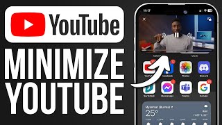 How To Minimize YouTube On iPhone 2024  Full Guide [upl. by Reseda840]