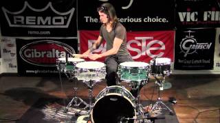 Greenbrier Percussion  PorkPie Piglite and Squealer Snare Drum Demo [upl. by Ihtac]